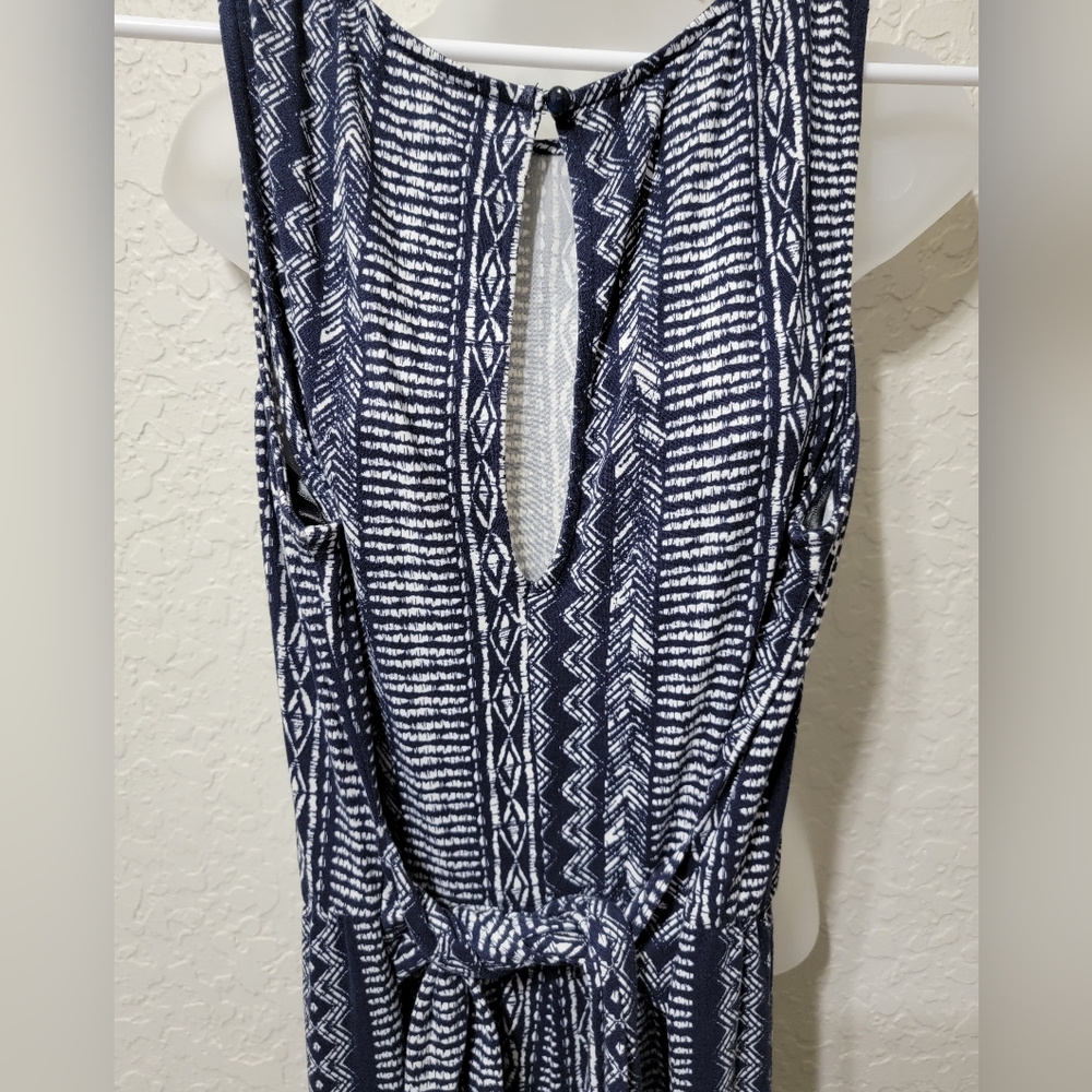 Blue patterned romper - Picture 3 of 5
